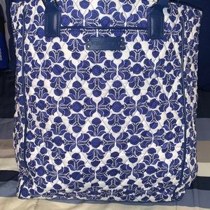 Vera Bradley Blue Cobalt Tile Tote